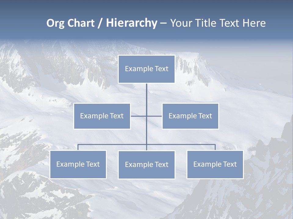Altitude Mountain Cliff PowerPoint Template
