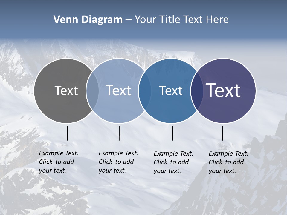 Altitude Mountain Cliff PowerPoint Template