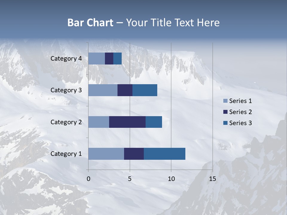 Altitude Mountain Cliff PowerPoint Template