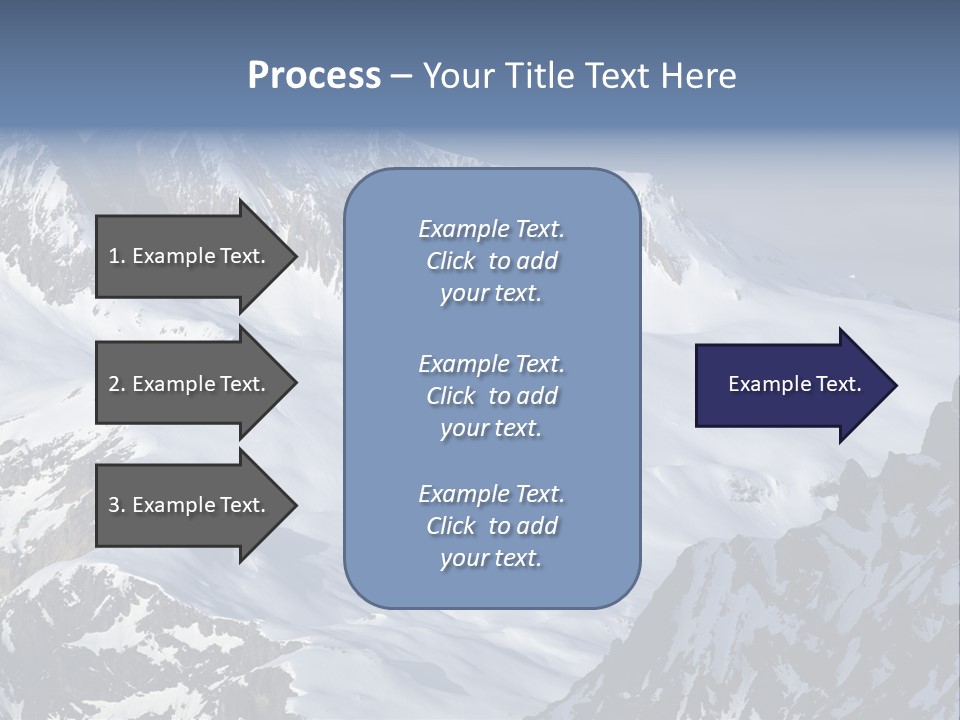 Altitude Mountain Cliff PowerPoint Template