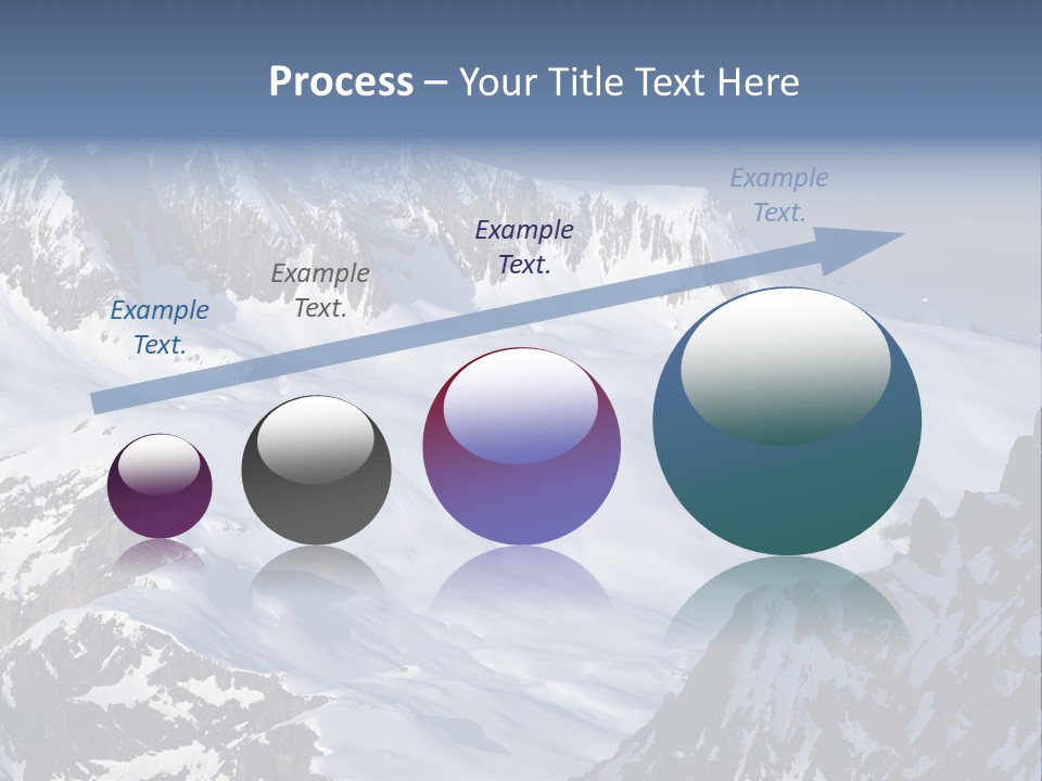 Altitude Mountain Cliff PowerPoint Template