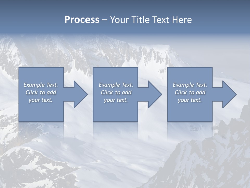Altitude Mountain Cliff PowerPoint Template