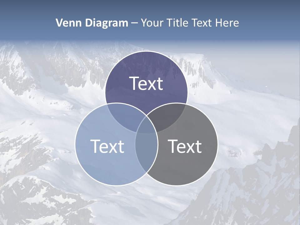 Altitude Mountain Cliff PowerPoint Template