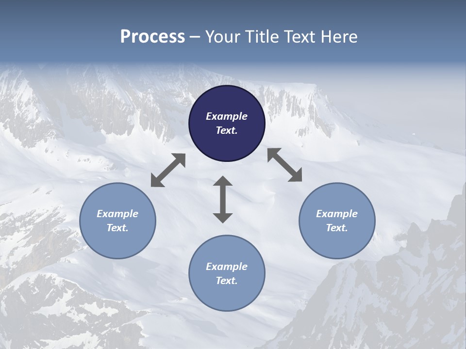 Altitude Mountain Cliff PowerPoint Template