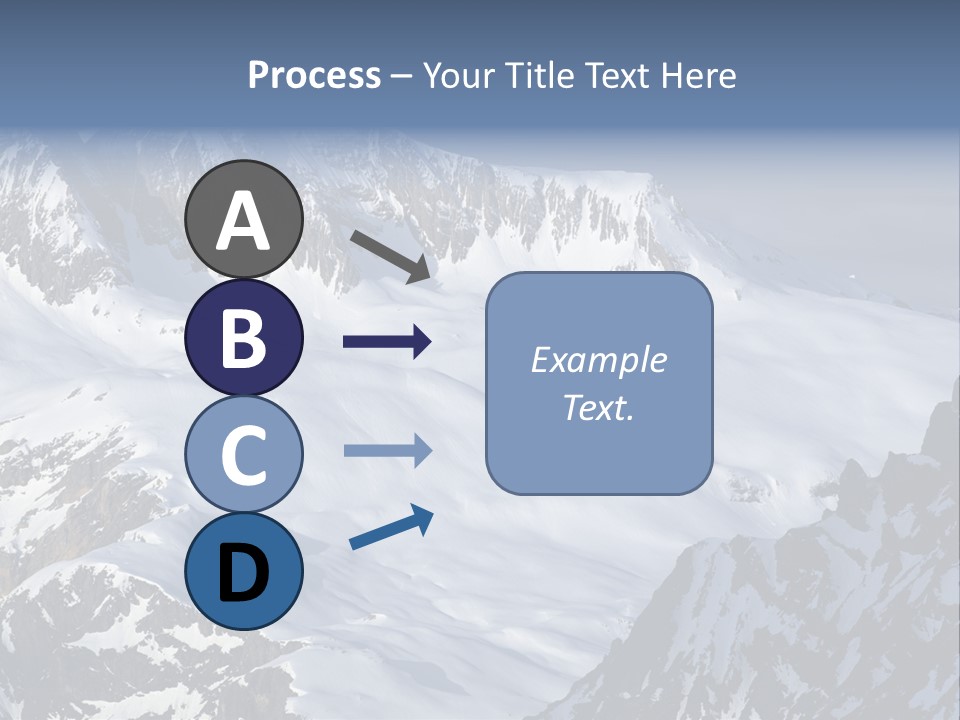 Altitude Mountain Cliff PowerPoint Template