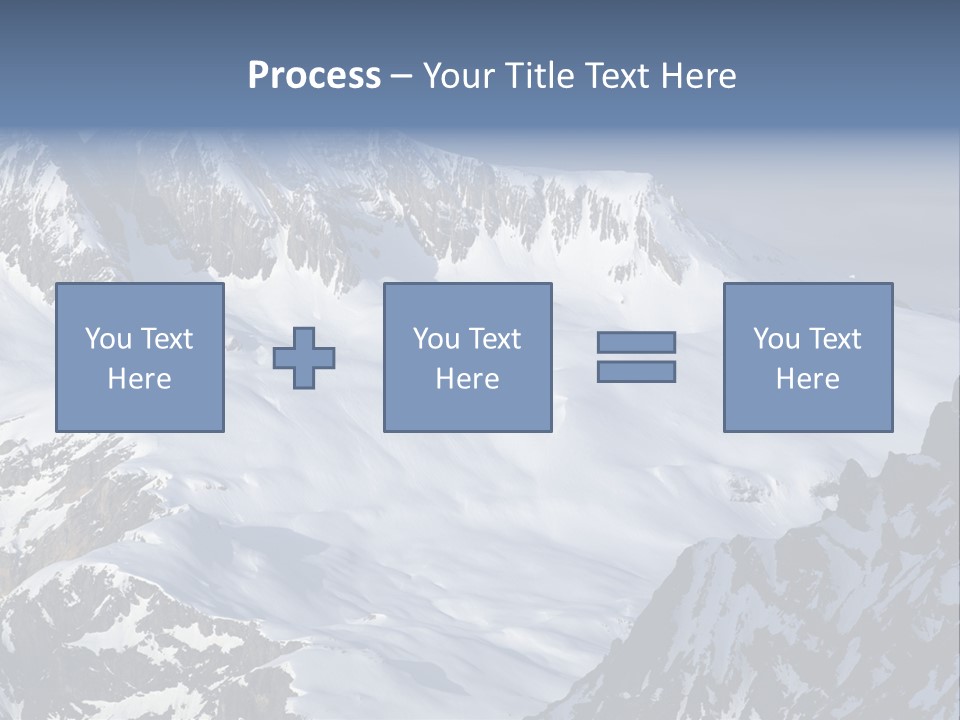 Altitude Mountain Cliff PowerPoint Template