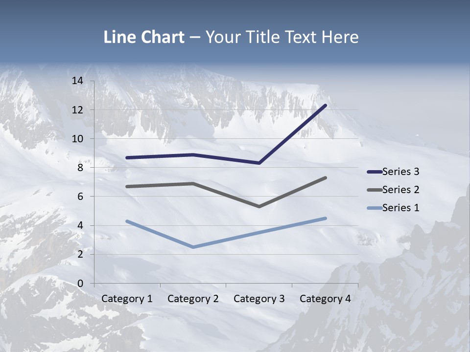 Altitude Mountain Cliff PowerPoint Template