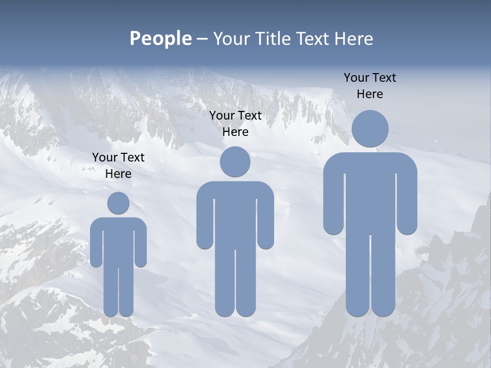 Altitude Mountain Cliff PowerPoint Template