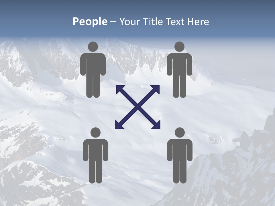 Altitude Mountain Cliff PowerPoint Template