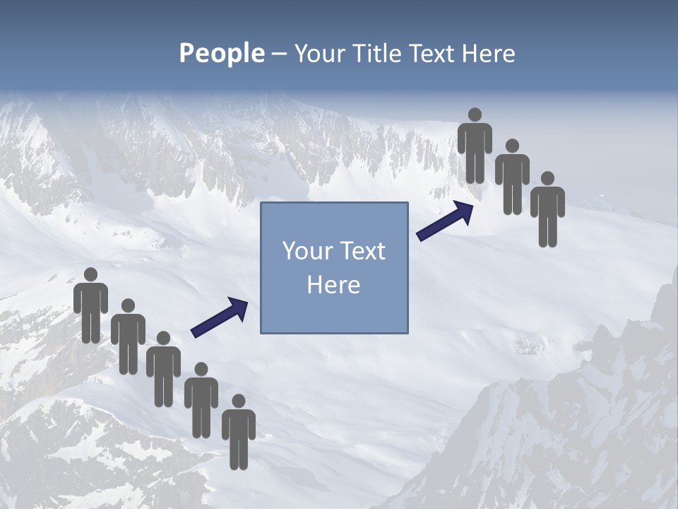 Altitude Mountain Cliff PowerPoint Template