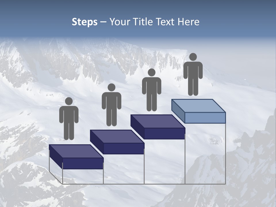 Altitude Mountain Cliff PowerPoint Template