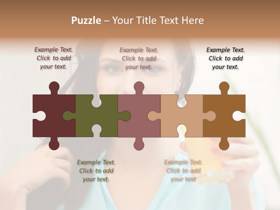 Organic Fresh Diet PowerPoint Template