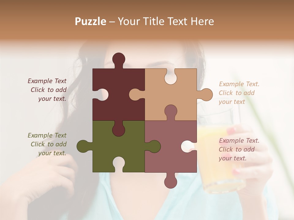 Organic Fresh Diet PowerPoint Template