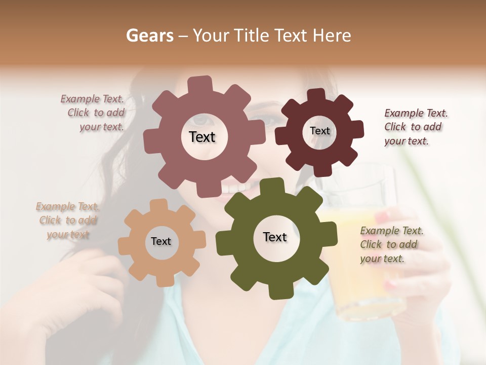 Organic Fresh Diet PowerPoint Template