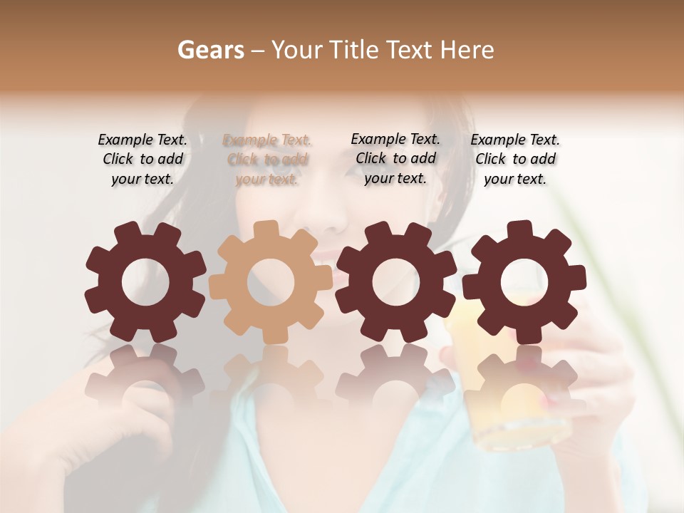 Organic Fresh Diet PowerPoint Template