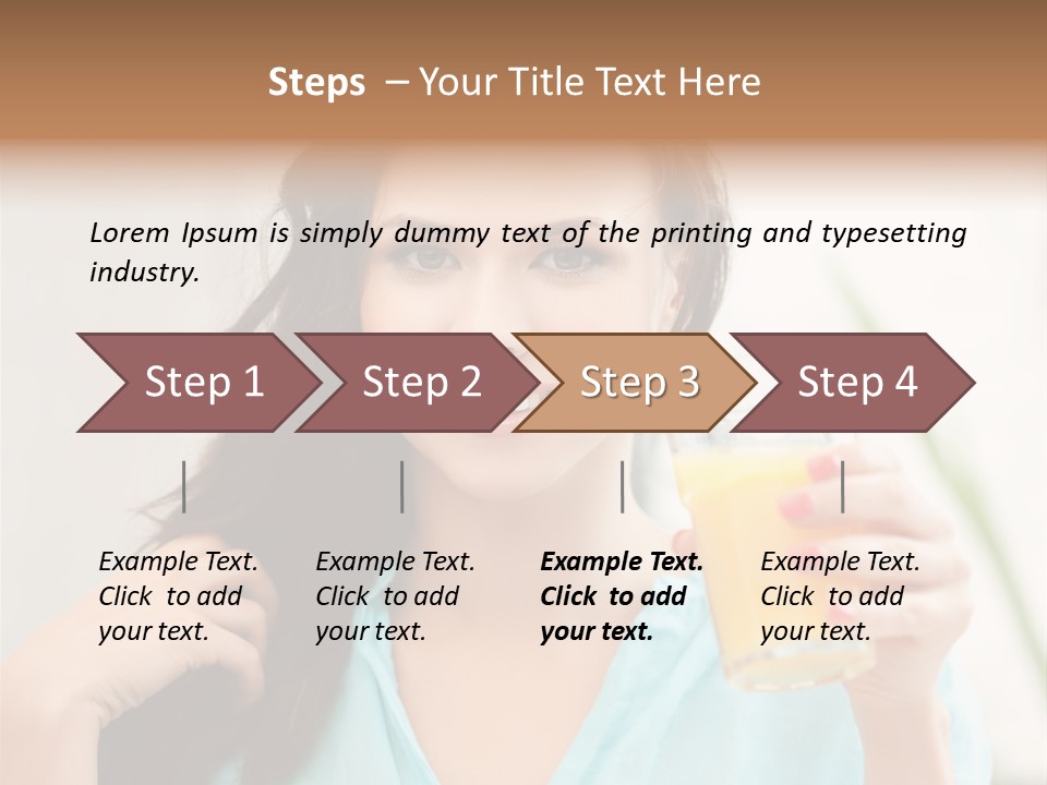 Organic Fresh Diet PowerPoint Template
