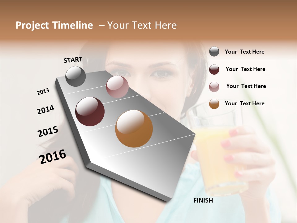 Organic Fresh Diet PowerPoint Template