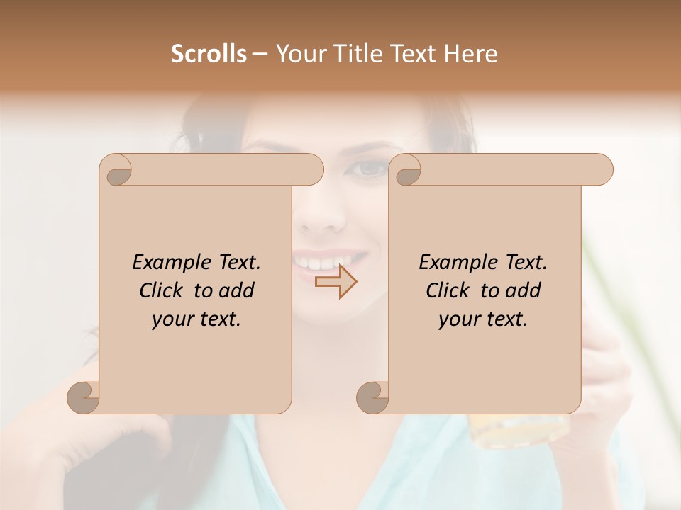 Organic Fresh Diet PowerPoint Template