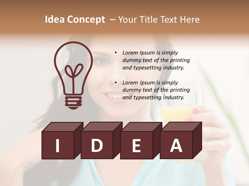 Organic Fresh Diet PowerPoint Template