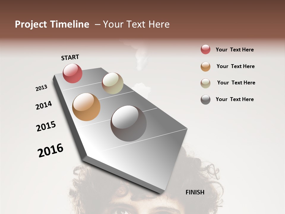 Executive Decision Sign PowerPoint Template