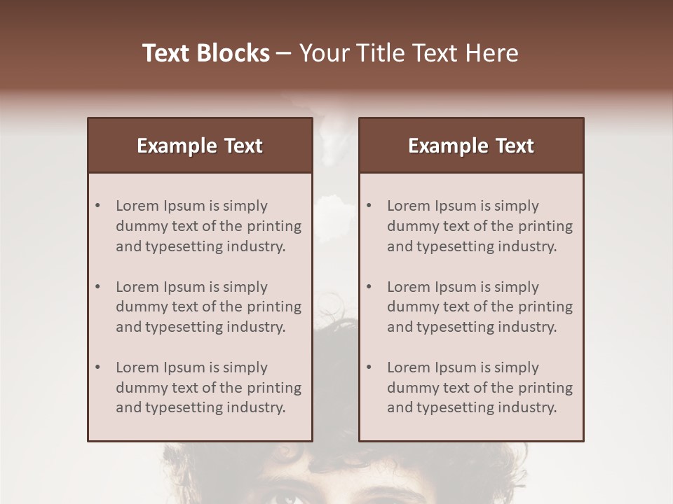 Executive Decision Sign PowerPoint Template