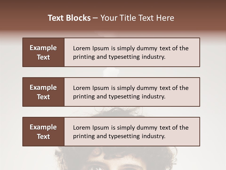 Executive Decision Sign PowerPoint Template