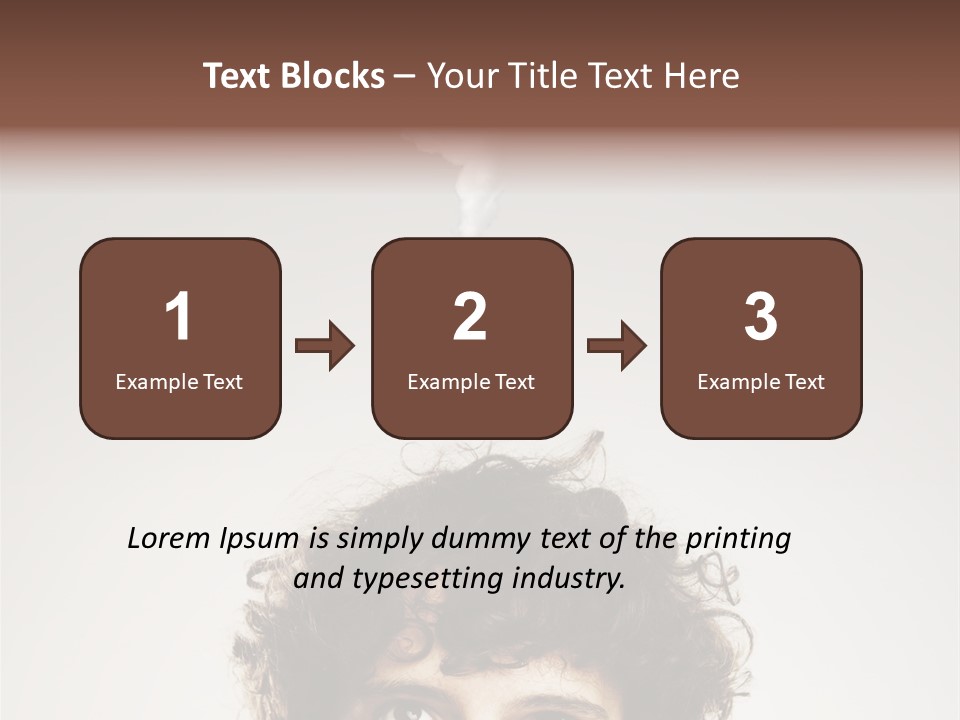 Executive Decision Sign PowerPoint Template