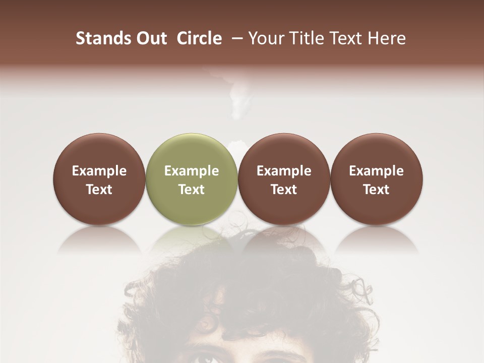 Executive Decision Sign PowerPoint Template