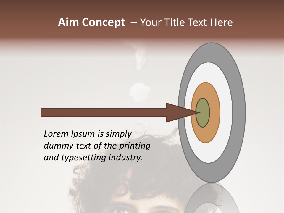 Executive Decision Sign PowerPoint Template