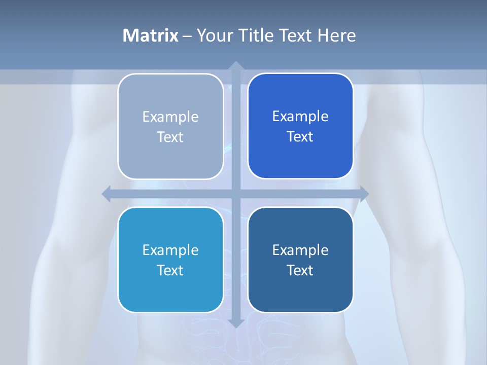 Isolated Pain Organ PowerPoint Template