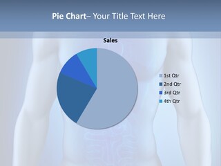 Isolated Pain Organ PowerPoint Template