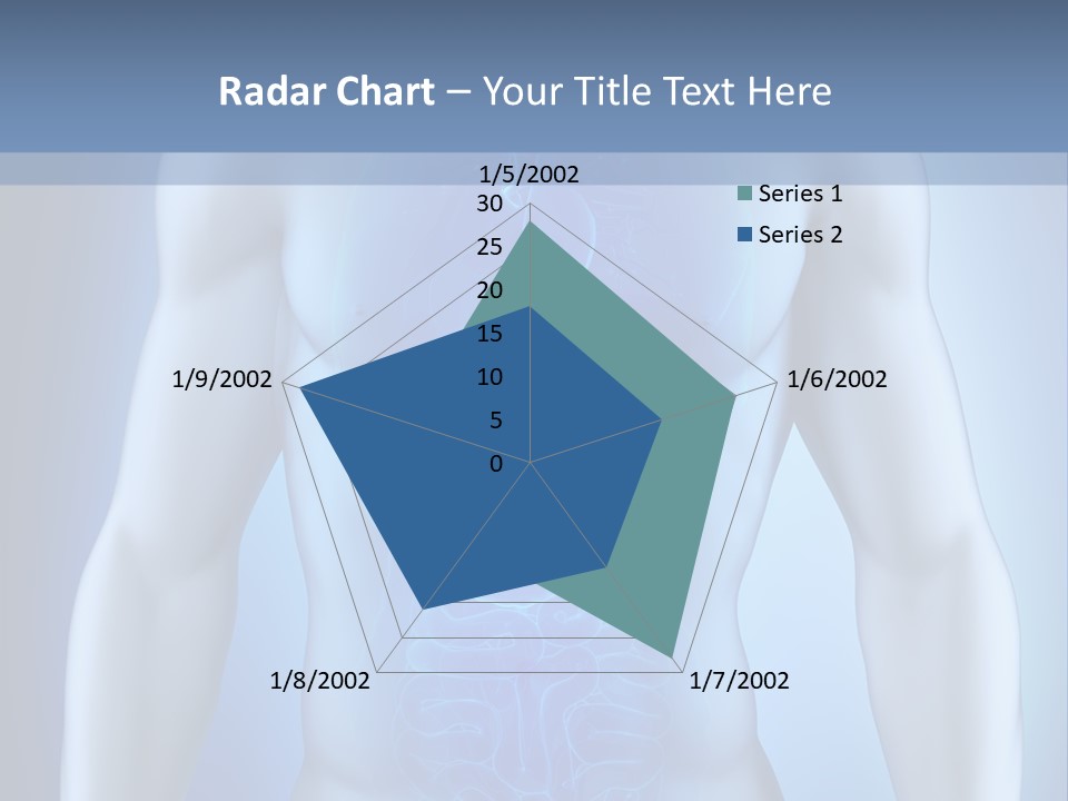 Isolated Pain Organ PowerPoint Template