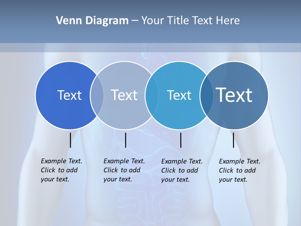 Isolated Pain Organ PowerPoint Template