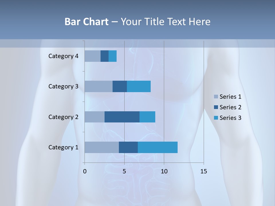 Isolated Pain Organ PowerPoint Template