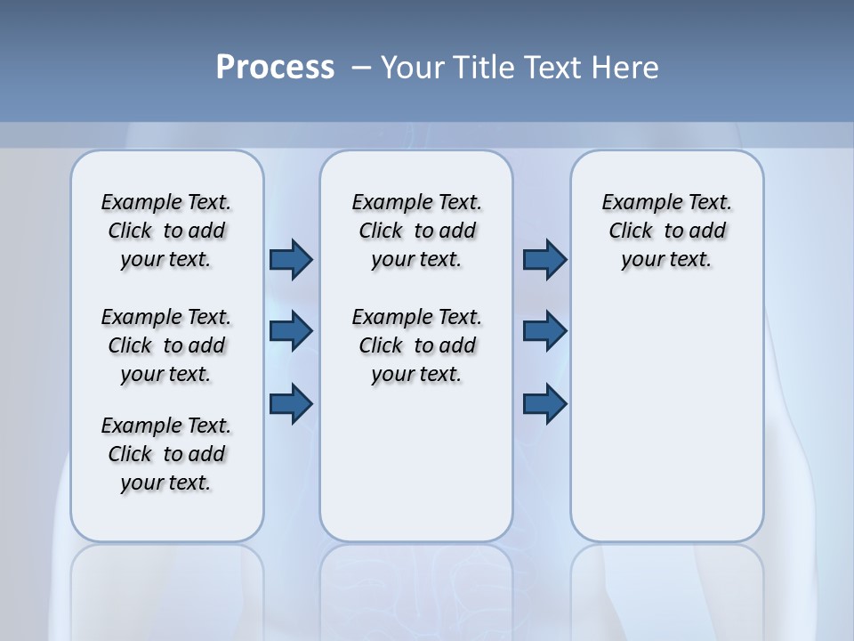 Isolated Pain Organ PowerPoint Template