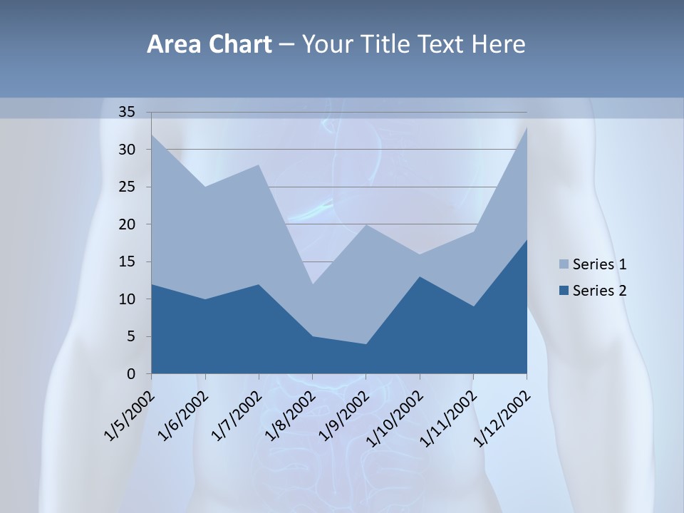 Isolated Pain Organ PowerPoint Template