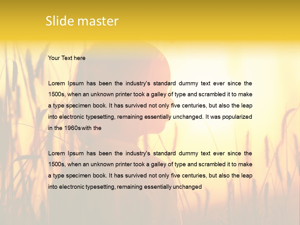 Ecology Hot Future PowerPoint Template