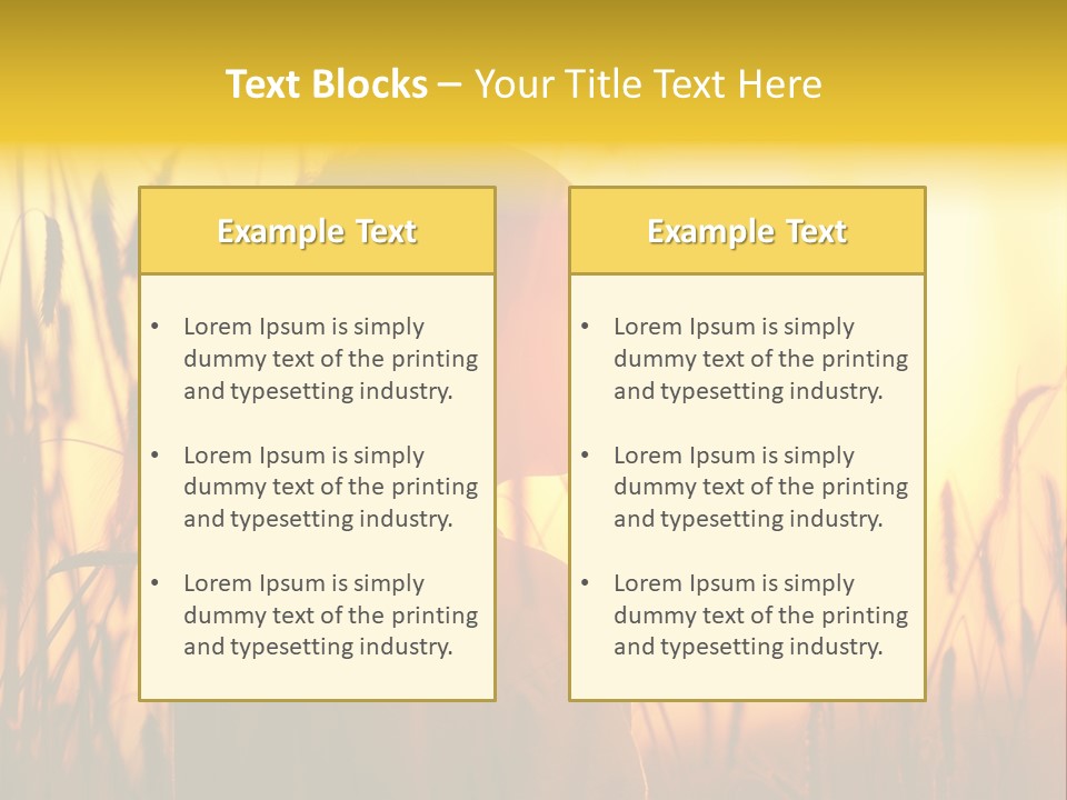 Ecology Hot Future PowerPoint Template