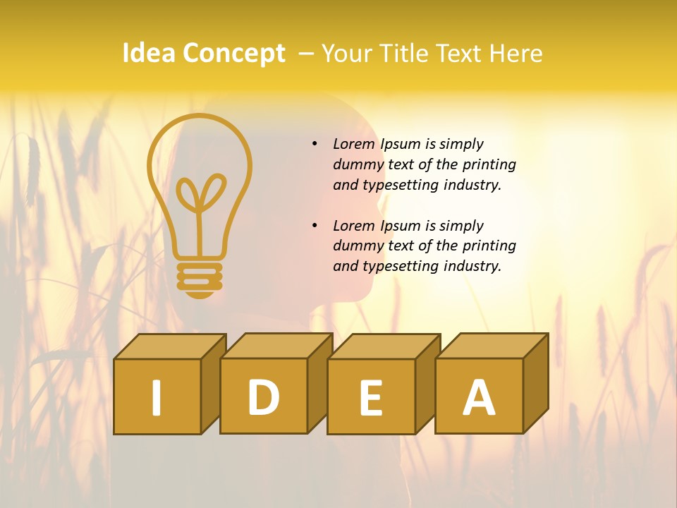 Ecology Hot Future PowerPoint Template