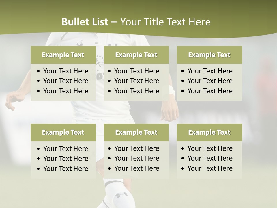 Gareth Epl Football PowerPoint Template