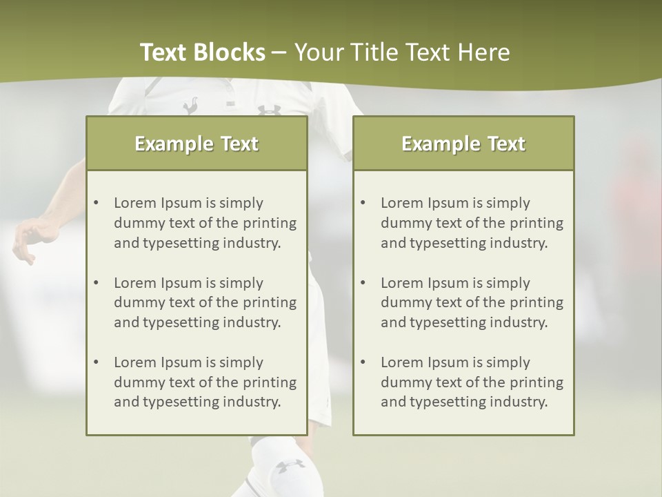 Gareth Epl Football PowerPoint Template