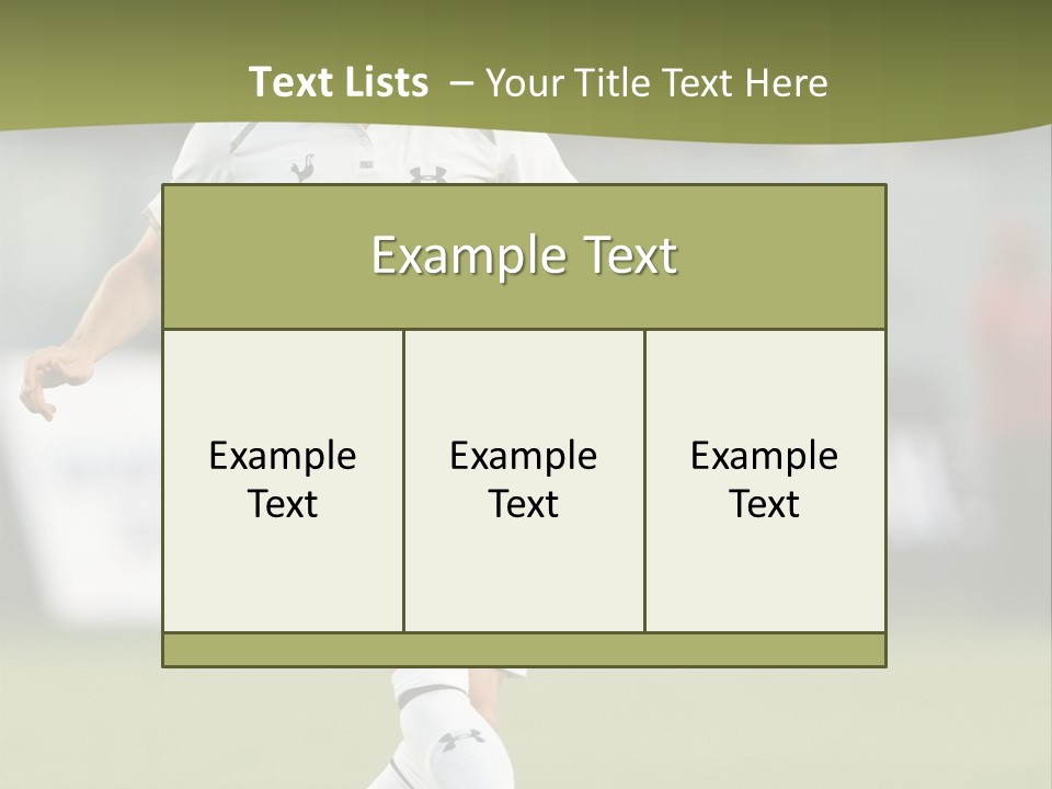Gareth Epl Football PowerPoint Template