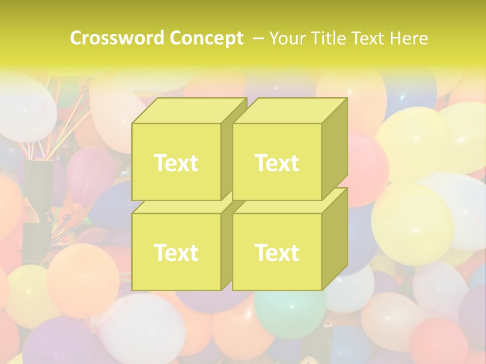 Colorful White Birthday PowerPoint Template