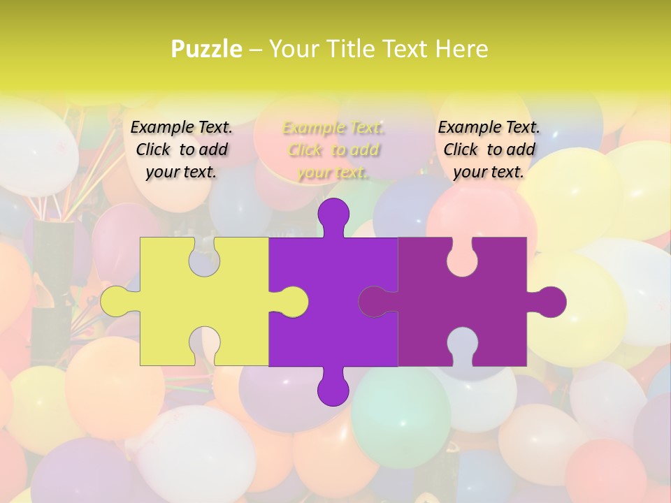 Colorful White Birthday PowerPoint Template