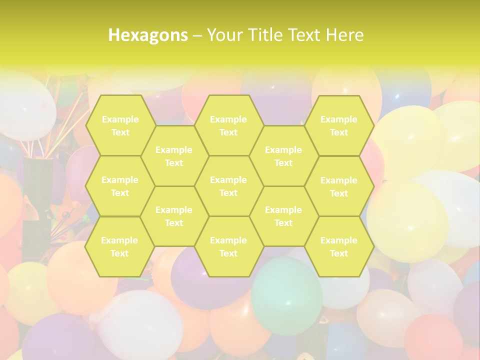 Colorful White Birthday PowerPoint Template