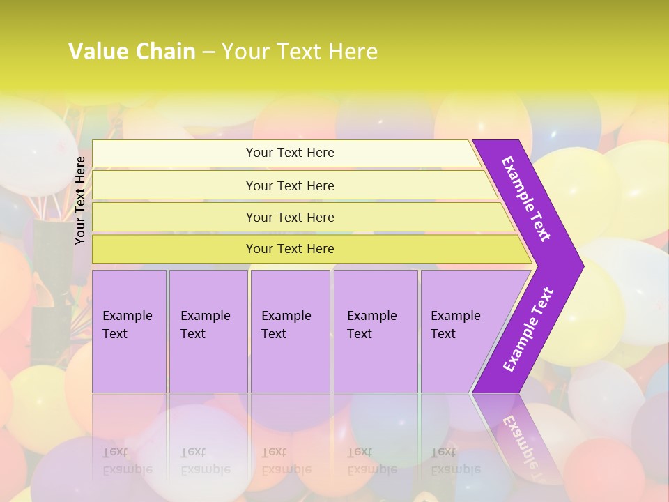 Colorful White Birthday PowerPoint Template