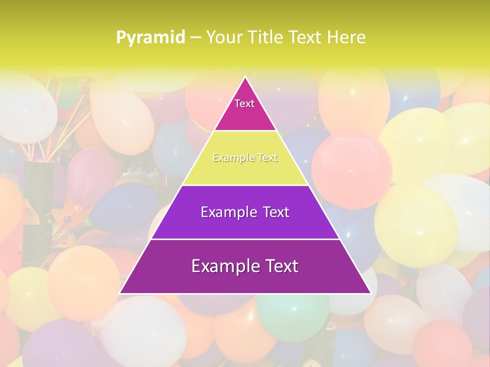 Colorful White Birthday PowerPoint Template