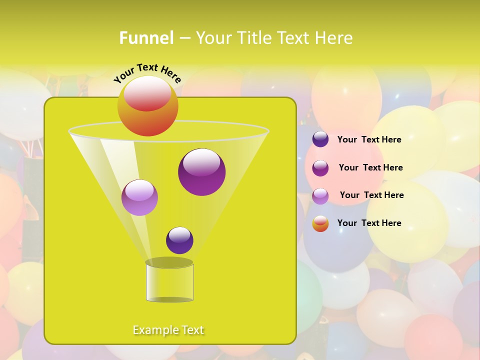 Colorful White Birthday PowerPoint Template