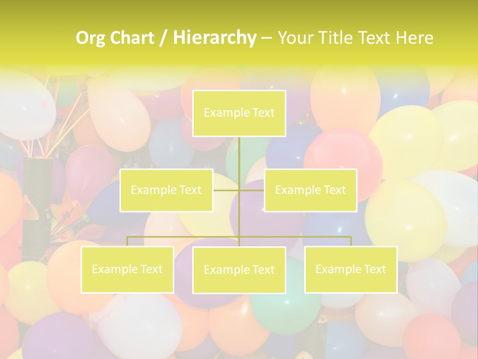 Colorful White Birthday PowerPoint Template