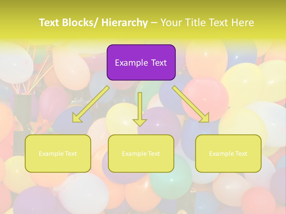 Colorful White Birthday PowerPoint Template